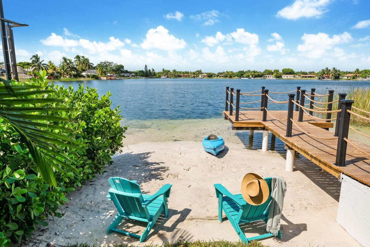 Miami Oasis With Lakefront Beach Jacuzzi And Golf L56 Tamiami Exterior photo